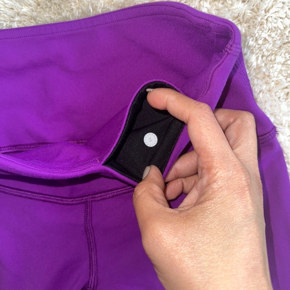 Lululemon Wunder Train High-Rise Tight Leggings in Purple Size 2 - Picture 3 of 12